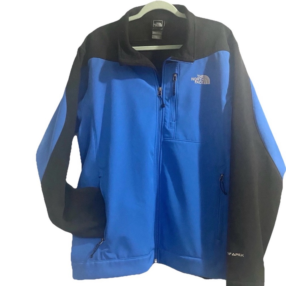 The North Face Men's Performance Jacket in Blue and Black